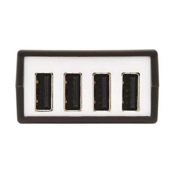 42375c37968a5c33c646bc0dc3d09987 Tripp Lite series 4-Port USB over Cat5/Cat6 Extender Kit with Power over Cable - USB 2.0, Up to 164.04 ft. (50M), Black, TAA