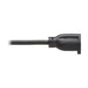 Tripp Lite series NEMA 5-15R to C14 Computer AC Power Cable - 13A, 125V, 16 AWG, 2 ft. (0.61 m), Black