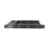 Tripp Lite series SmartRack Cantilevered Steel Rack Shelf - 1U, Vented, Integrated Cable Rings, 14.2 in. Deep, Holds up to 50 lbs (22.2 kgs)