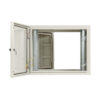 42c6e15366a0a6599f66b42402cd4fff Tripp Lite series SmartRack Industrial Enclosure with Lock - NEMA 4, Wall Mount, Metal Construction, Hinged Back, 28 in. Depth, 9U, Gray