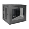 432dcee209cd122d4e24a2e0789a1318 Tripp Lite series SmartRack 10U Low-Profile Switch-Depth Wall-Mount Small Rack Enclosure, Clear Acrylic Window, Hinged Back