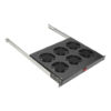 Tripp Lite series Fan Tray for 19 in. Racks - 1U, 6 120V High-Performance Fans, 576 CFM, C14 Inlet
