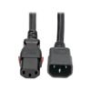 43dc6dc913c40c31757c1f198b922ec6 Tripp Lite series Heavy-Duty PDU Power Cord, Locking C13 to C14 - 15A, 250V, 14 AWG, 10 ft. (3.05 m) - P005-L10