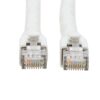 43f1ee1587bb3102999ca11c8820f10e Tripp Lite series Cat8 25G/40G Certified Snagless Shielded S/FTP Ethernet Cable (RJ45 M/M), PoE, White, 25 ft. (7.62 m), TAA