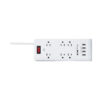 440b3c0883d1ada61b48aeedbbd43ece Tripp Lite TLP64USBRA15 surge protector White 6 AC outlet(s) 110 - 125 V 4,57 m