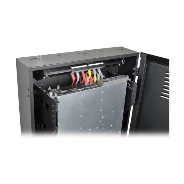 44172bcbd4a79eb29c7ee1d115bdf9fc Tripp Lite series SmartRack 4U Low-Profile Vertical-Mount Server-Depth Wall-Mount Rack Enclosure Cabinet