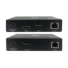 Tripp Lite series DisplayPort over Cat6 Extender Kit, KVM Support, USB, 4K, DP1.2a, PoC, HDCP 2.2, 230 ft. (70 m), TAA