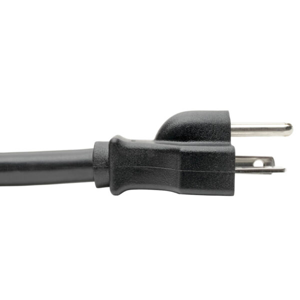 4430ae318f8abf6da657d3f45d178186 Tripp Lite series Power Cord, C19 to NEMA 5-20P - Heavy-Duty, 20A, 125V, 12 AWG, 10 ft. (3.05 m), Black