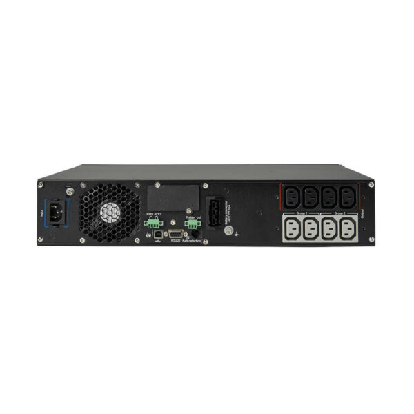 Tripp Lite series SmartOnline 1500VA 1350W 208/230V Double-Conversion UPS - 8 Outlets, Extended Run, Network Card Option, LCD, USB, DB9, 2U Rack/Tower
