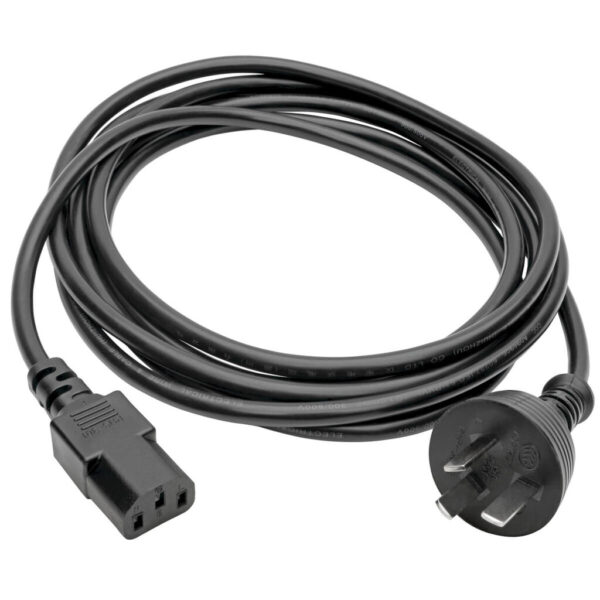 Tripp Lite series China Computer Power Cord, GB 15934-2008 to C13 - 10A, 250V, 17 AWG, 10 ft. (3.05 m), Black