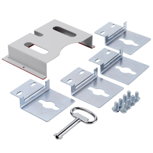 44a51d7cf7e57f242b5dbbf622051819 Tripp Lite series SmartRack Outdoor Industrial Enclosure with Lock - NEMA 4, Surface Mount, Metal Construction, 10 x 10 x 10 in., Gray