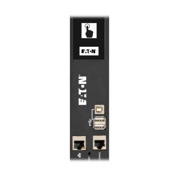 44aee8985d6c1fba0cda1d38f1e3dbbc Eaton 5.8kW 208/120V 3PH Monitored PDU - LX Interface, Gigabit, 45 Outlets, L21-20P Input, LCD, 1.8 m Cord, 0U 1.8 m Height, TAA