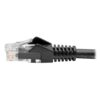Tripp Lite series Cat6 Gigabit Snagless Molded (UTP) Ethernet Cable (RJ45 M/M), PoE, Black, 8 ft. (2.43 m)