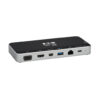 Tripp Lite series USB Dock, Triple Display - 4K HDMI & mDP, VGA, USB 3.x (5Gbps), USB-A/C Hub, GbE, 60W PD Charging
