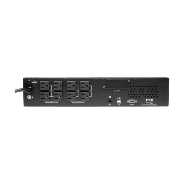 Tripp Lite series SmartPro 1500VA 1350W 120V Line-Interactive Sine Wave UPS - 8 Outlets, Network Card Option, LCD, USB, DB9, 2U Rack/Tower, TAA