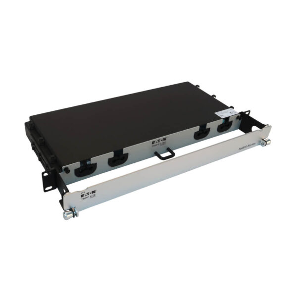 Tripp Lite series Preloaded Fiber Panel, 1U - 4x (8x LC/LC Duplex M/M) 16F Trunk Cables, OM4 Multimode, 10 m (32.8 ft.)