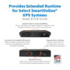 72V Extended Battery Module (EBM) for SmartOnline UPS Systems, 2U Rack/Tower, TAA
