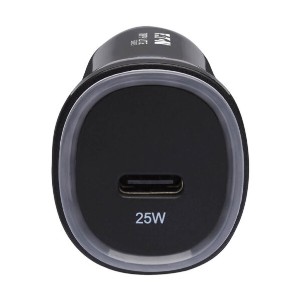 Tripp Lite series USB Car Charger - 25W PD Charging, USB-C, Black