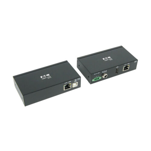 Tripp Lite series 1-Port Industrial USB over Cat6 Extender, ESD Protection, PoC - USB 2.0, Mountable, 150 ft. (45.72 m), TAA