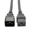 45a08d8e152ac873b5ec4f7e68e89fa6-1 Tripp Lite series Power Extension Cord, C19 to C20 - Heavy-Duty, 20A, 250V, 12 AWG, 2 ft. (0.61 m), Black