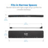 45d9f8d57d2e47aca7f176eef9b29564 Tripp Lite series USB-C Dock, Triple Display - 4K HDMI & DP, VGA, USB 3.x (5Gbps) and USB 2.0 Hub Ports, GbE, 100W PD Charging