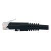 Tripp Lite series Cat6 Gigabit Molded (UTP) Ethernet Cable (RJ45 M/M), PoE, Black, 35 ft. (10.67 m)