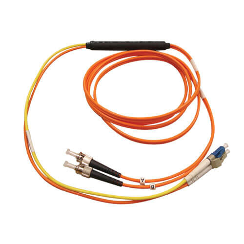Tripp Lite series Fiber Optic Mode Conditioning Patch Cable (ST/LC), 3M (10 ft.)