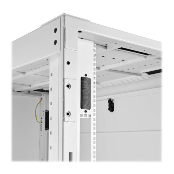 Eaton SmartRack 45U Extra-Deep Extra-Wide Heavy-Duty Rack Enclosure Cabinet for AI Servers, White