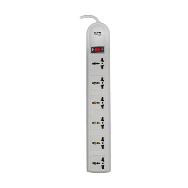 46283a8c6ca472a75c28742807a8fd90 Tripp Lite series Protect It! 230V 6-Universal Outlet Surge Protector, 1.8M Cord, German/French Plug, 750 Joules