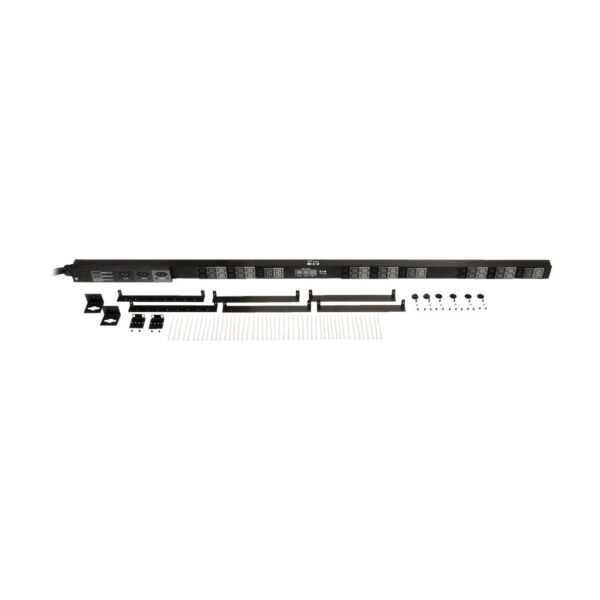 463570920567e487e36ea858333be49e Tripp Lite series 12.6kW 3-Phase Local Metered PDU, 208V Outlets (36 C13 & 9 C19) Hubbell 50A CS8365C, 6 ft. (1.83 m) Cord, 0U Vertical, TAA
