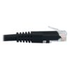 Tripp Lite series Cat6 Gigabit Molded (UTP) Ethernet Cable (RJ45 M/M), PoE, Black, 35 ft. (10.67 m)