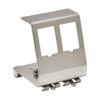 4686119afc9da912dad531a086d76128 Tripp Lite series 2-Port Metal DIN-Rail Mounting Module for Snap-In Keystone Jacks and Couplers, Silver, TAA