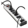 Tripp Lite TLM506USBC surge protector Black, Silver 5 AC outlet(s) 120 V 1,83 m