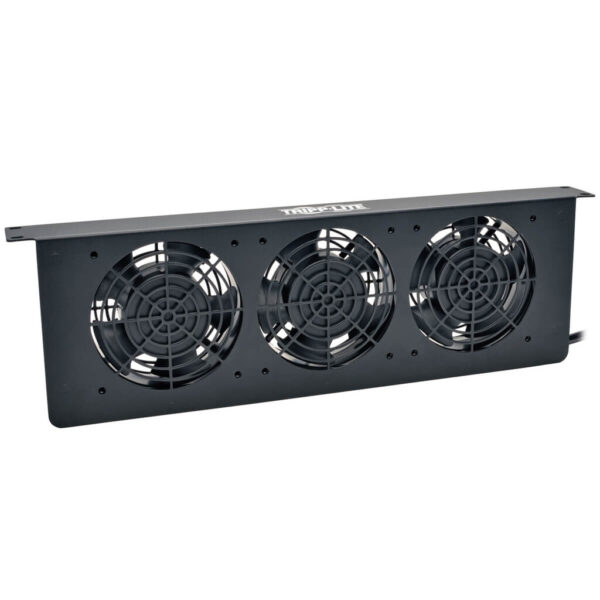 Tripp Lite series SmartRack 1U Fan Tray, 3 120V High-Performance Fans, 210 CFM, 5-15P Plug