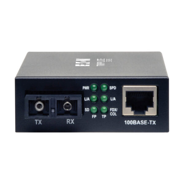 47294f8c67b975d00273073e81197192 Tripp Lite series 10/100 SC Singlemode Fiber to Ethernet Media Converter, 15km, 1310nm