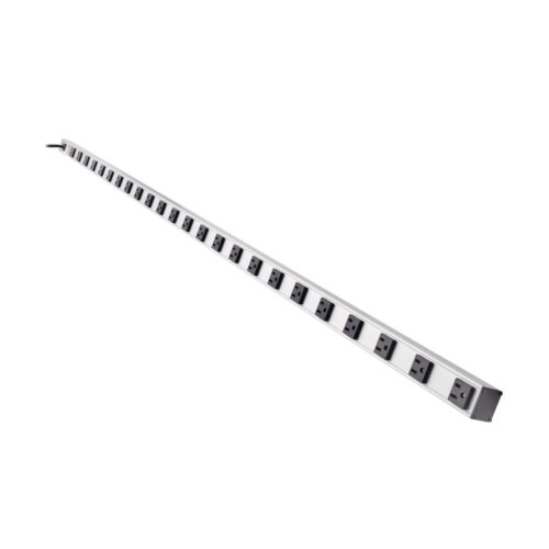 Tripp Lite series 24-Outlet Vertical Power Strip, 120V, 15A, 5-15P, 15 ft. (4.57 m) Cord, 72 in.