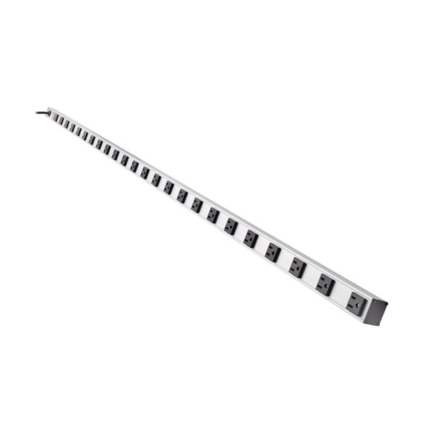 Tripp Lite series 24-Outlet Vertical Power Strip, 120V, 15A, 5-15P, 15 ft. (4.57 m) Cord, 72 in.