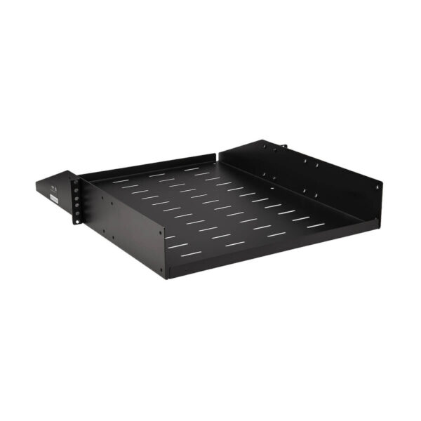 476eed4d4a058ecf4aefc11cf5a6f04a Tripp Lite series SmartRack Universal-Mount Steel Rack Shelf - 2U, Vented, 21.7 in. Deep, Holds up to 100 lb. (45 kg)