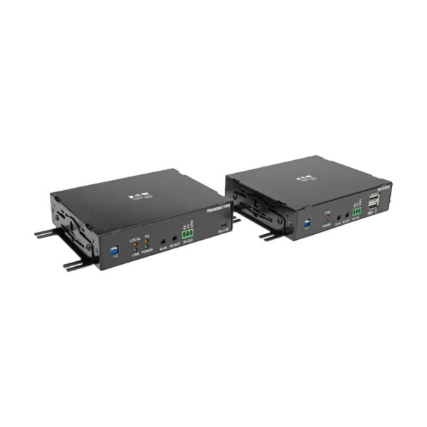 Tripp Lite series DisplayPort over Fiber Extender Kit, Transmitter/Receiver, 4K, 4:4:4, Singlemode LC, Up to 6.2 mi., TAA
