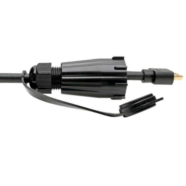 4778bf78b130e231e490a985675150a5-1 Tripp Lite series High-Speed HDMI Cable (M/M) - 4K 60 Hz, HDR, Industrial, IP68, Hooded Connectors, Black, 12 ft.