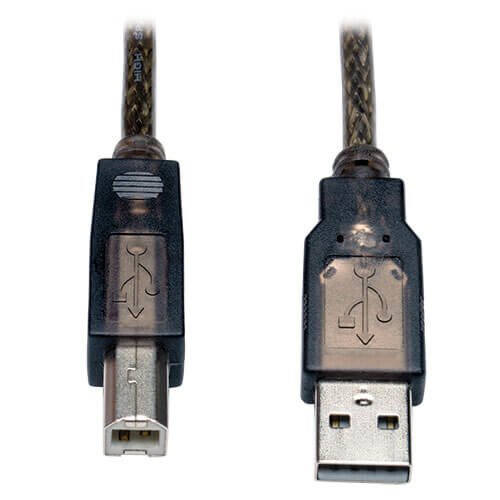 477b509dab681255ffa081f786f86555 Tripp Lite series USB 2.0 A to B Active Repeater Cable (M/M), 25 ft. (7.62 m)
