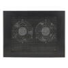 Tripp Lite series Network Closet Exhaust Fan, 475 CFM, NEMA 5-15P Input, Black
