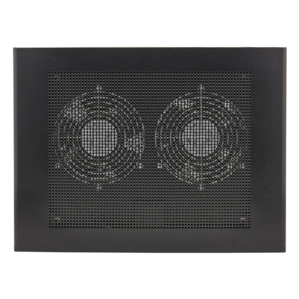 Tripp Lite series Network Closet Exhaust Fan, 475 CFM, NEMA 5-15P Input, Black