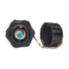 Tripp Lite series Rigid Industrial F-Type Adapter (M/F) - IP68, Black