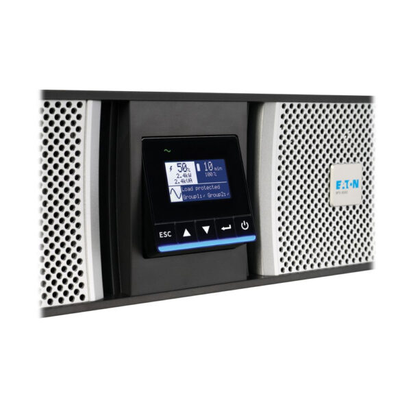 Eaton 9PX G2 6kVA 5.4kW 200-240V In, 120/240V Out Online UPS, L6-30P Input, 6x 5-20R, 1x L6-30R, 1x L14-30R, Network Card, 6U Rack/Tower - 9PX6KP1G2