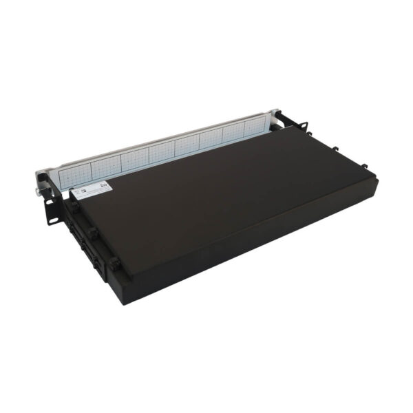 Tripp Lite series Preloaded Fiber Panel, 1U - 4x (8x LC/LC Duplex M/M) 16F Trunk Cables, OM4 Multimode, 10 m (32.8 ft.)
