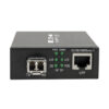 4824670d96db7e8ee33d44952b022ff5 Tripp Lite series Gigabit Multimode Fiber to Ethernet Media Converter, POE+ - 10/100/1000 LC, 850 nm, 550M (1804.46 ft.)