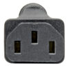 Tripp Lite series Computer Power Cord Adapter, NEMA 5-15P to C13 - 15A, 125V, Black