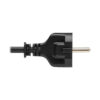 4839b44a833cf1724147bb7cc1cafbd3 Tripp Lite series PDU Power Cord, Schuko to C13 - 10A, 100-250V, H05VV-F, 2 m (6.6 ft.), Black