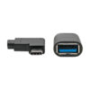 48760e502e053ce48d5ae94fb29c649c Tripp Lite series USB-C to USB-A Adapter (M/F), Right-Angle C, USB 3.2 Gen 1 (5 Gbps), Thunderbolt 3 Compatible, 6-in. (15.24 cm)